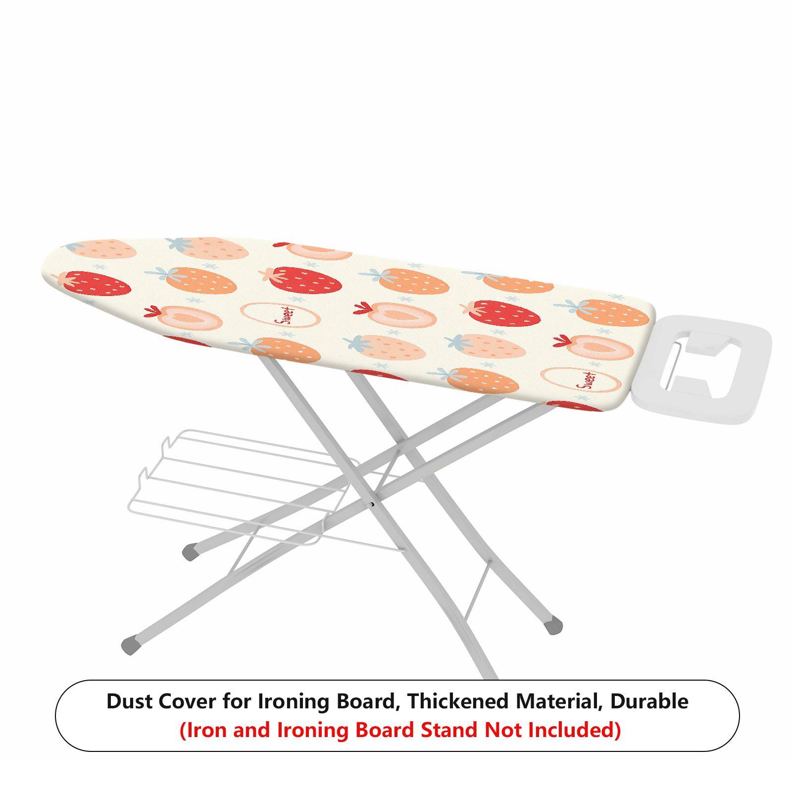 1-Piece Strawberry Pattern Fruit Sweet  Ironing Board Cover, Universal Size, Without Board
