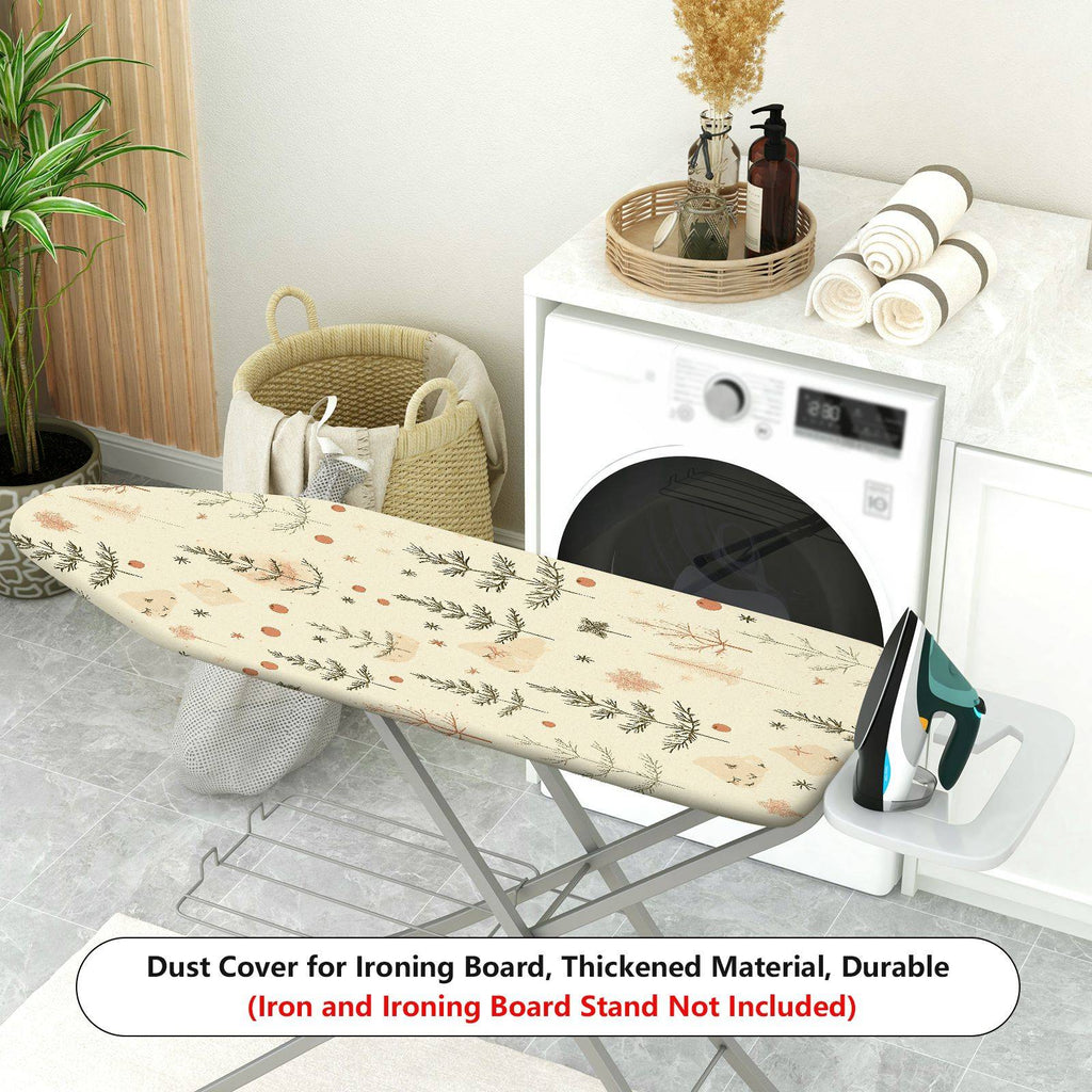 1-Piece Pine Tree Abstract Stars  Ironing Board Cover, Universal Size, Without Board