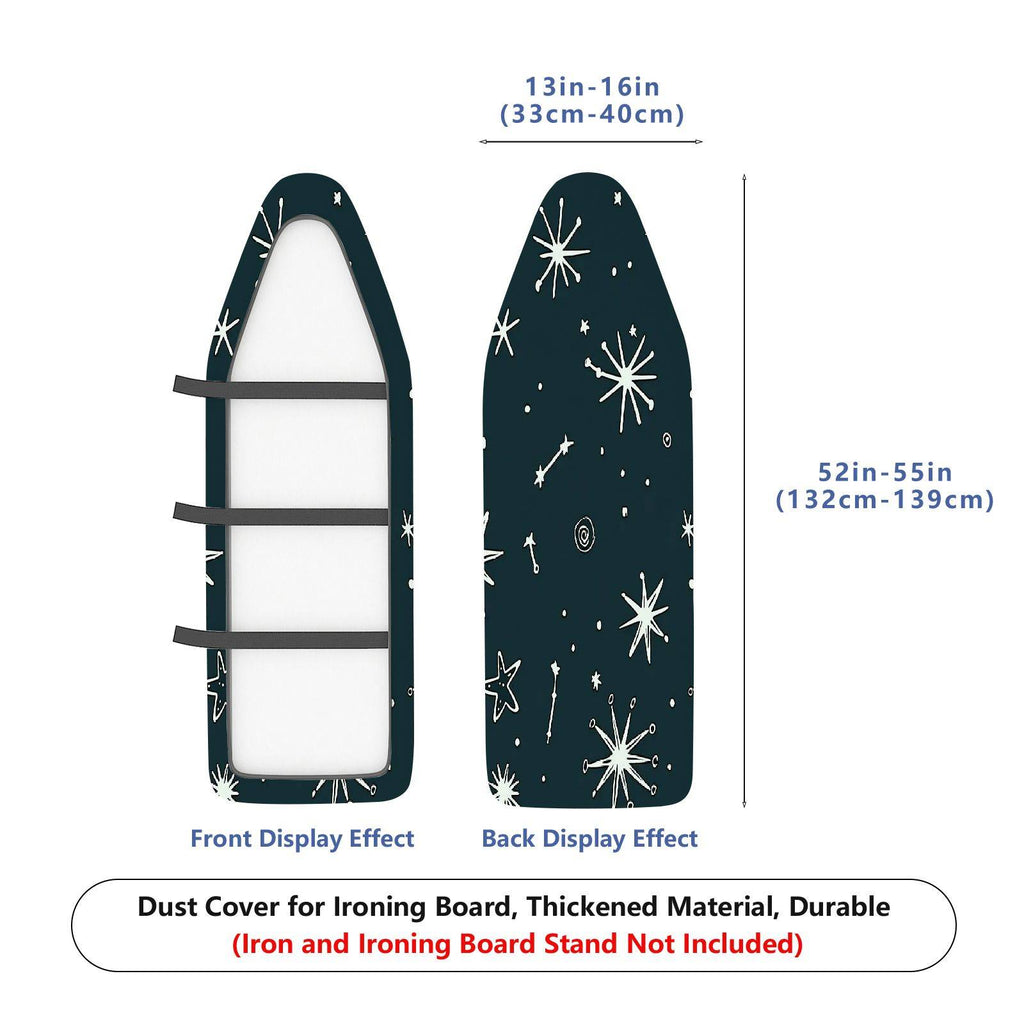1-Piece Star Pattern Space Galaxy Universe  Ironing Board Cover, Universal Size, Without Board