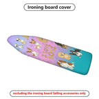 1-Piece Dog Love Cute Pet  Ironing Board Cover, Universal Size, Without Board