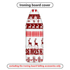 1-Piece Christmas Reindeer Snowflake  Ironing Board Cover, Universal Size, Without Board