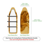 1-Piece Golden Retriever Dog Cozy Sleeping  Ironing Board Cover, Universal Size, Without Board