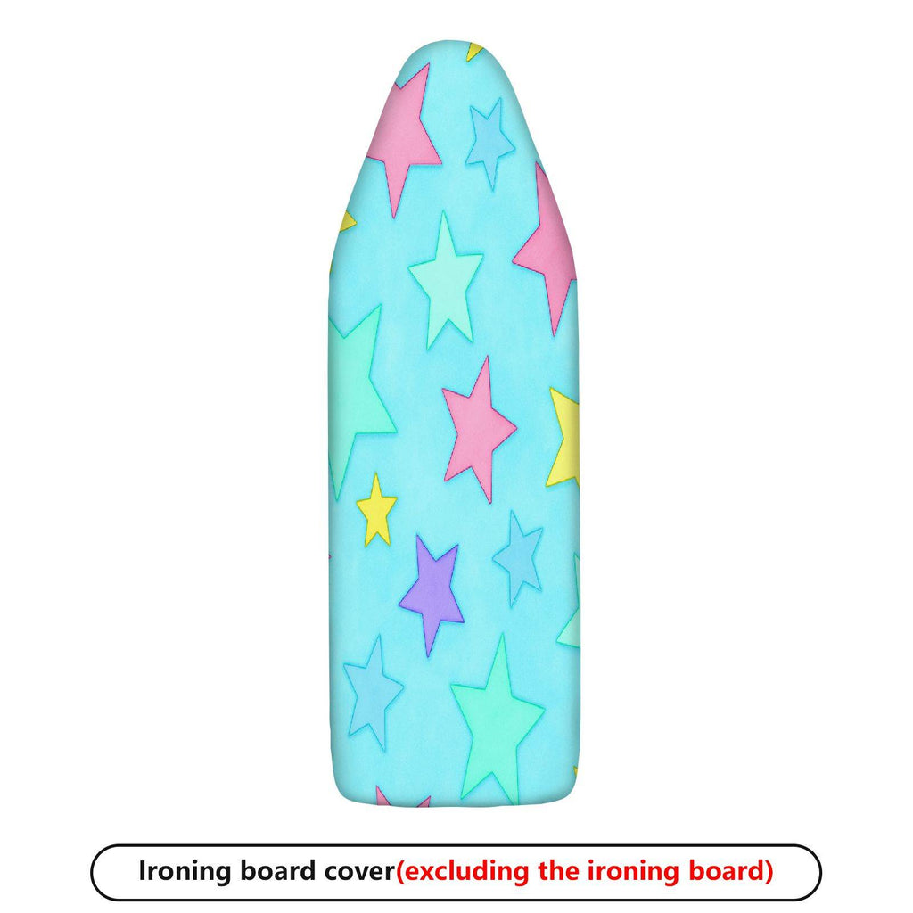 1-Piece Stars Multicolor Pastel  Ironing Board Cover, Universal Size, Without Board