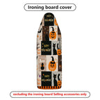 1-Piece Halloween Pumpkin Cat  Ironing Board Cover, Universal Size, Without Board
