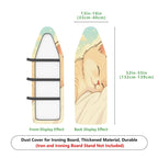 1-Piece Cat  Fun  Ironing Board Cover, Universal Size, Without Board