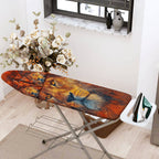 1-Piece Lion Animal Art Painting  Ironing Board Cover, Universal Size, Without Board