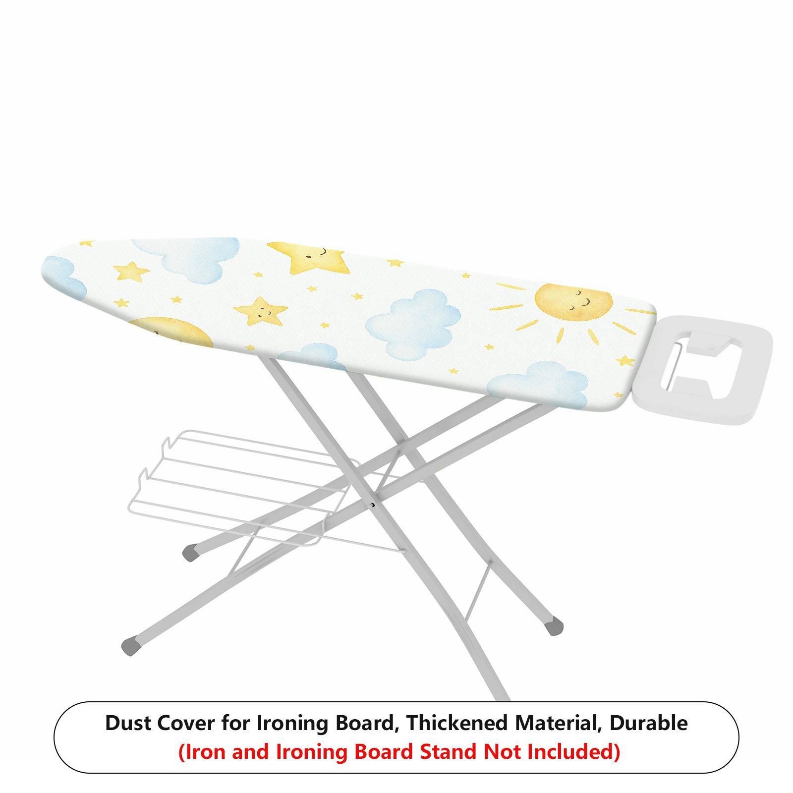 1-Piece Sun Moon Star  Ironing Board Cover, Universal Size, Without Board