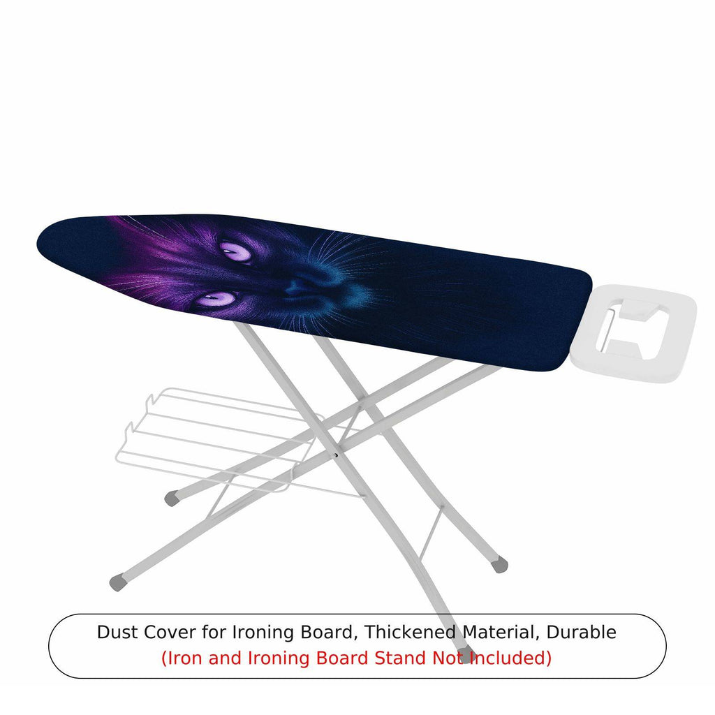 1-Piece Cat Mysterious Elegant  Ironing Board Cover, Universal Size, Without Board
