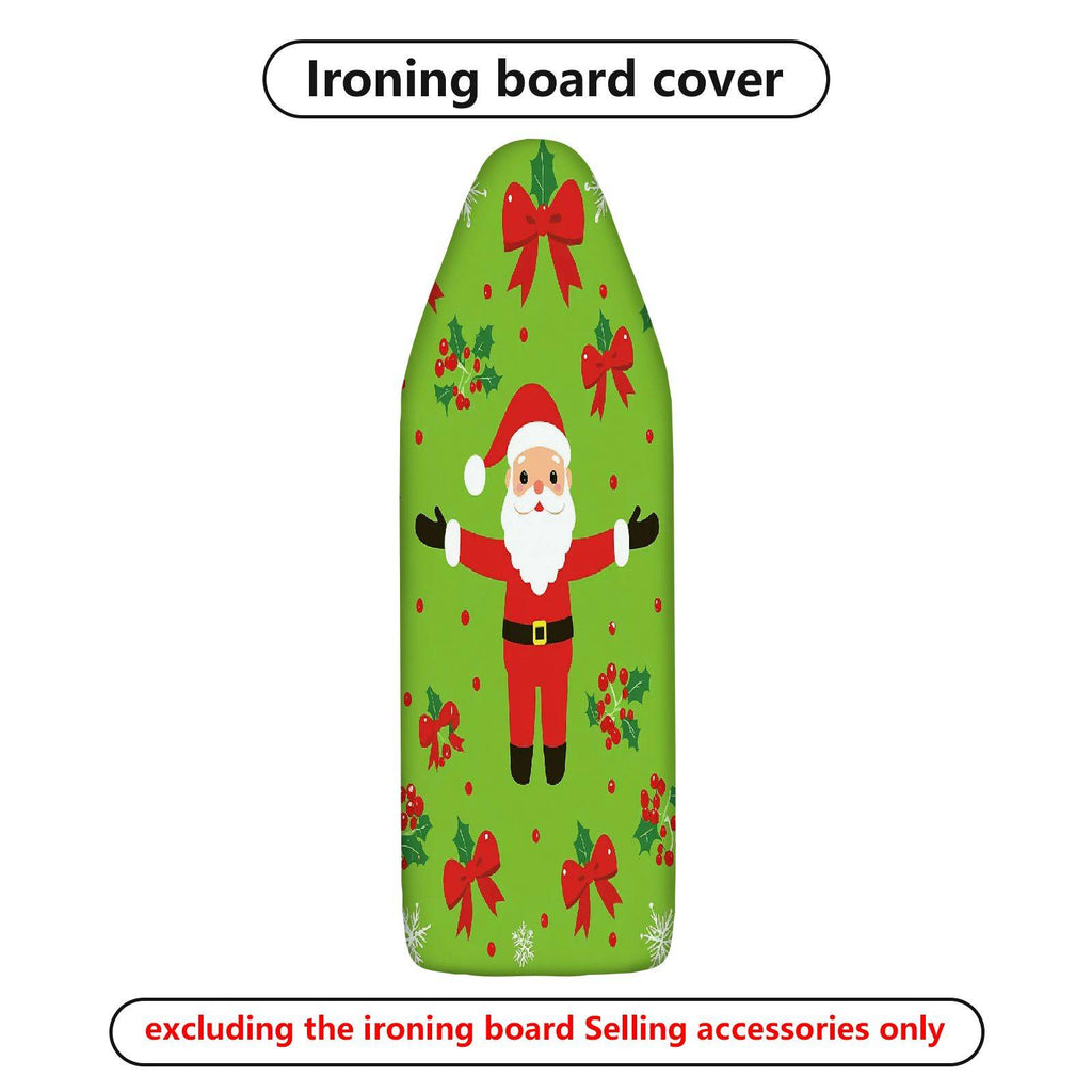 1-Piece Christmas Santa Claus Bowknot  Ironing Board Cover, Universal Size, Without Board