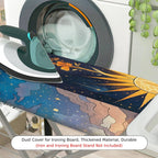 1-Piece Stars Moon Sun  Ironing Board Cover, Universal Size, Without Board