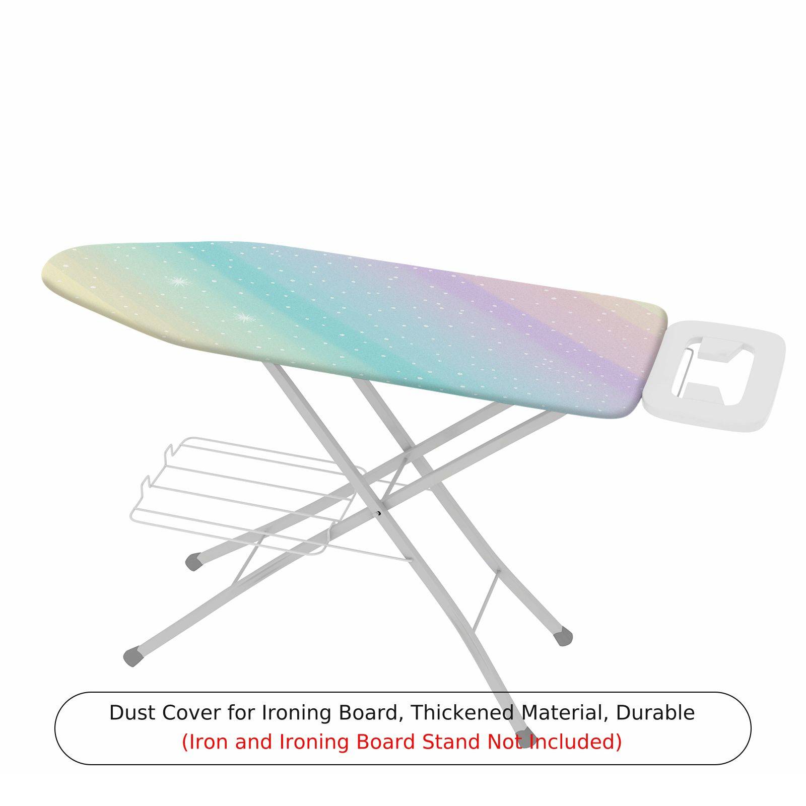 1-Piece Aurora Starry Pastel  Ironing Board Cover, Universal Size, Without Board