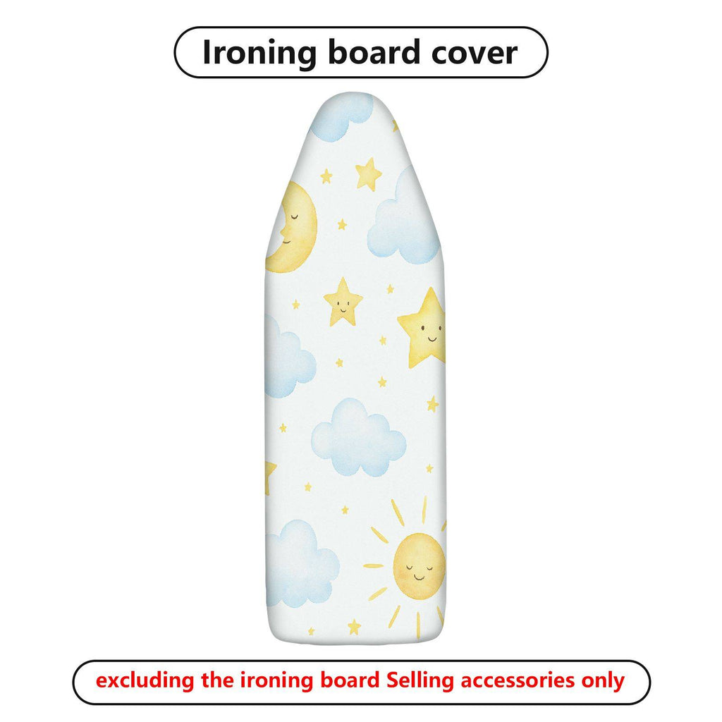 1-Piece Sun Moon Star  Ironing Board Cover, Universal Size, Without Board