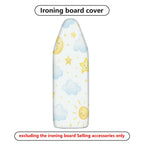 1-Piece Sun Moon Star  Ironing Board Cover, Universal Size, Without Board
