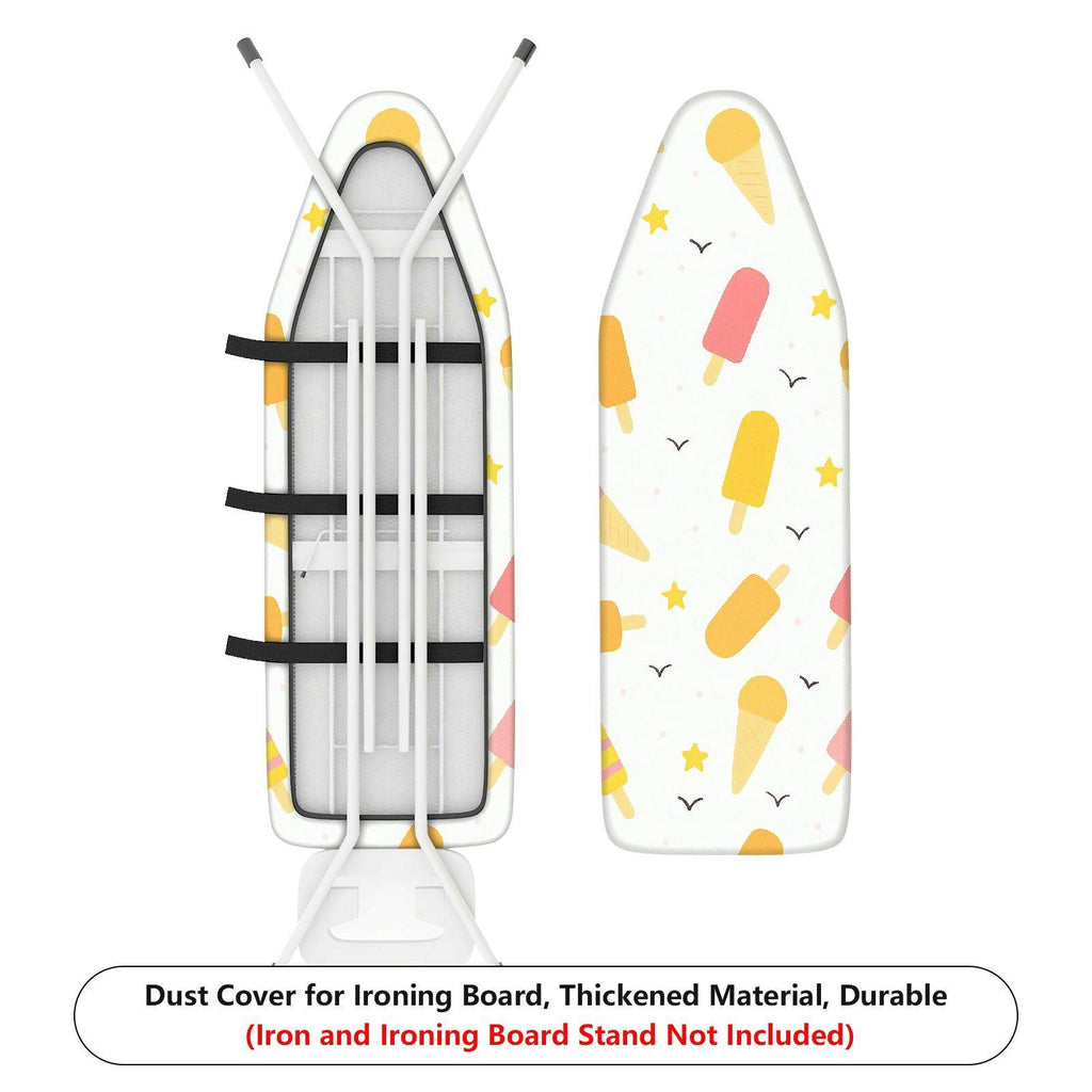 1-Piece Ice Cream Popsicle Star  Ironing Board Cover, Universal Size, Without Board