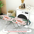 1-Piece Christmas Candy Tree Gingerbread  Ironing Board Cover, Universal Size, Without Board