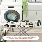 1-Piece Cat Pattern Black  Animal  Ironing Board Cover, Universal Size, Without Board