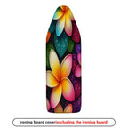 1-Piece Vibrant Floral Colorful Tropical  Ironing Board Cover, Universal Size, Without Board