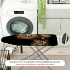 1-Piece Lion Pattern Animal Wildlife  Ironing Board Cover, Universal Size, Without Board