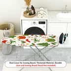 1-Piece Christmas Snowman Gift  Ironing Board Cover, Universal Size, Without Board