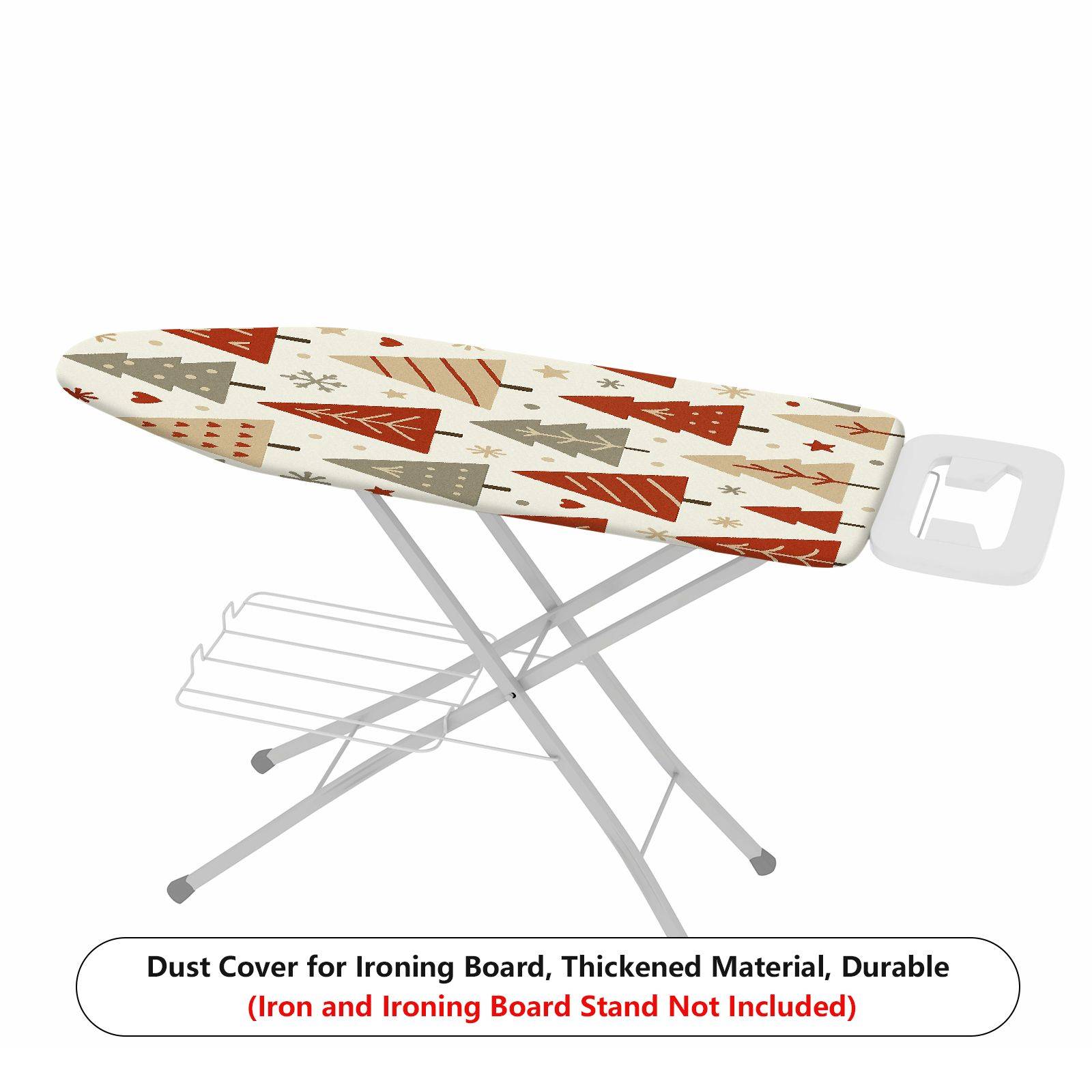 1-Piece Christmas tree Snowflake Heart  Ironing Board Cover, Universal Size, Without Board
