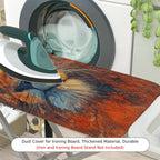 1-Piece Lion Animal Art Painting  Ironing Board Cover, Universal Size, Without Board