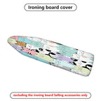 1-Piece Cute Cat Pattern Multicolor Fun  Ironing Board Cover, Universal Size, Without Board