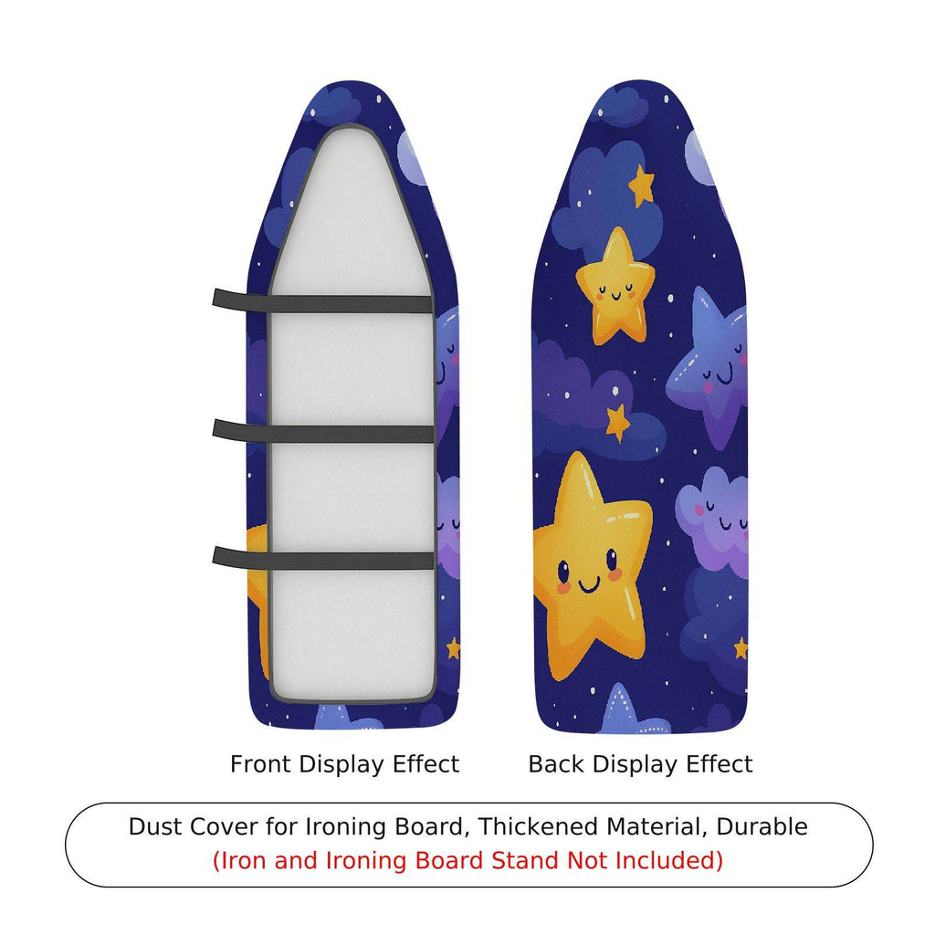 1-Piece Starry Night  Cloud  Ironing Board Cover, Universal Size, Without Board