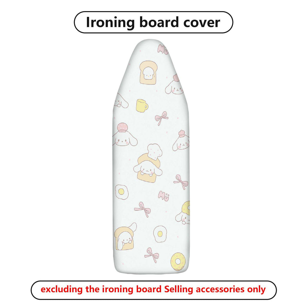 1-Piece Cute  Bread Dog Pink  Ironing Board Cover, Universal Size, Without Board