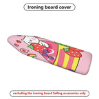 1-Piece Strawberry Rainbow Bear  Ironing Board Cover, Universal Size, Without Board