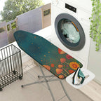 1-Piece Floral Star Mushroom  Ironing Board Cover, Universal Size, Without Board