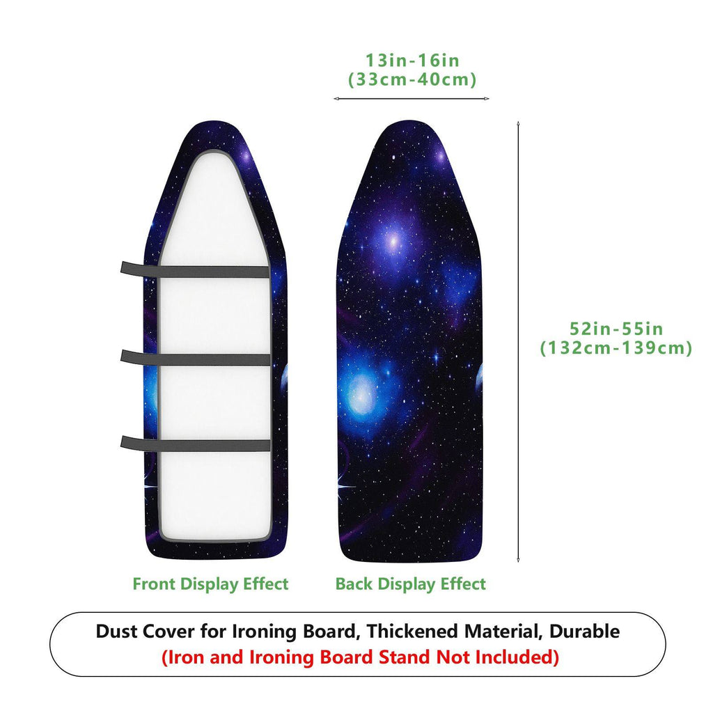 1-Piece Universe Starry Sky Space  Ironing Board Cover, Universal Size, Without Board