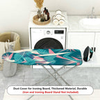 1-Piece Tropical Leaves Floral Pattern Decorative  Ironing Board Cover, Universal Size, Without Board