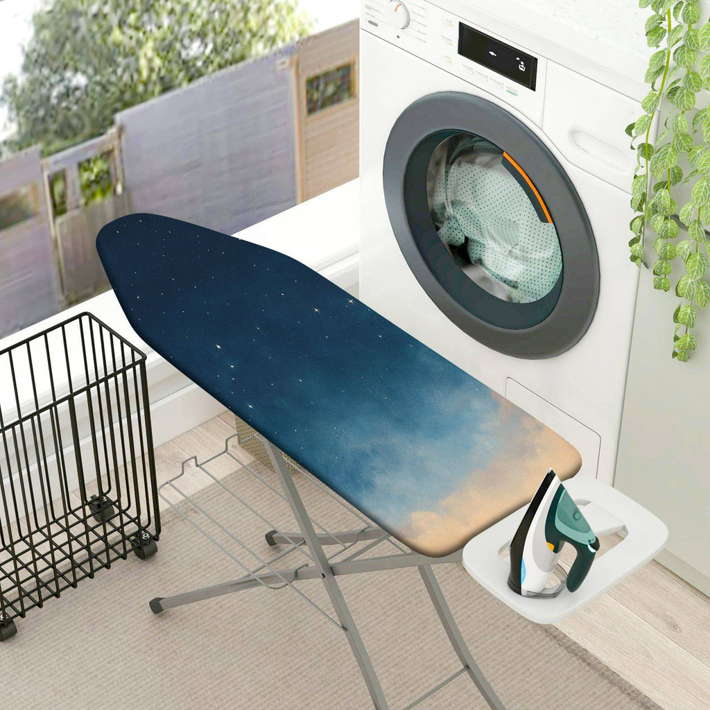 1-Piece Starry Sky Night Galaxy  Ironing Board Cover, Universal Size, Without Board
