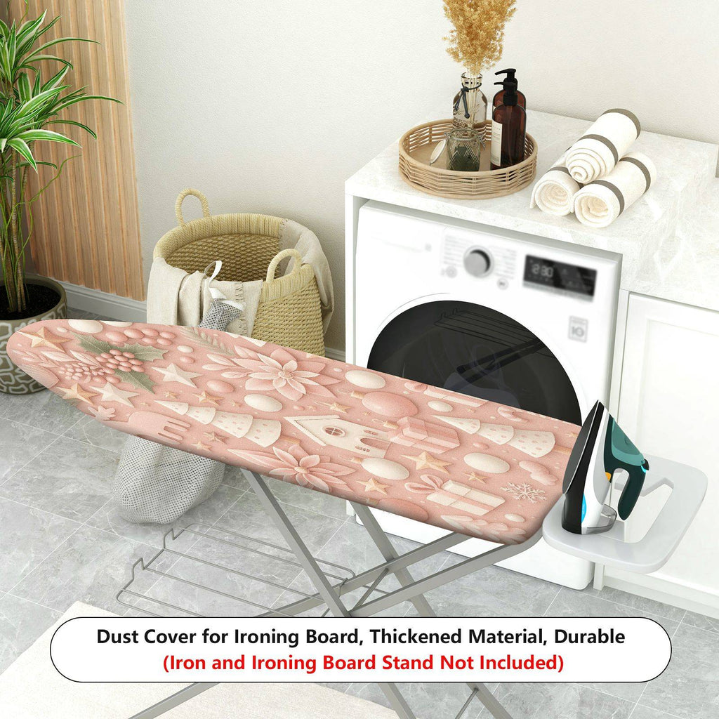 1-Piece Christmas Winter Holiday  Ironing Board Cover, Universal Size, Without Board