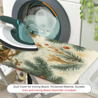 1-Piece Christmas Santa Reindeer  Ironing Board Cover, Universal Size, Without Board