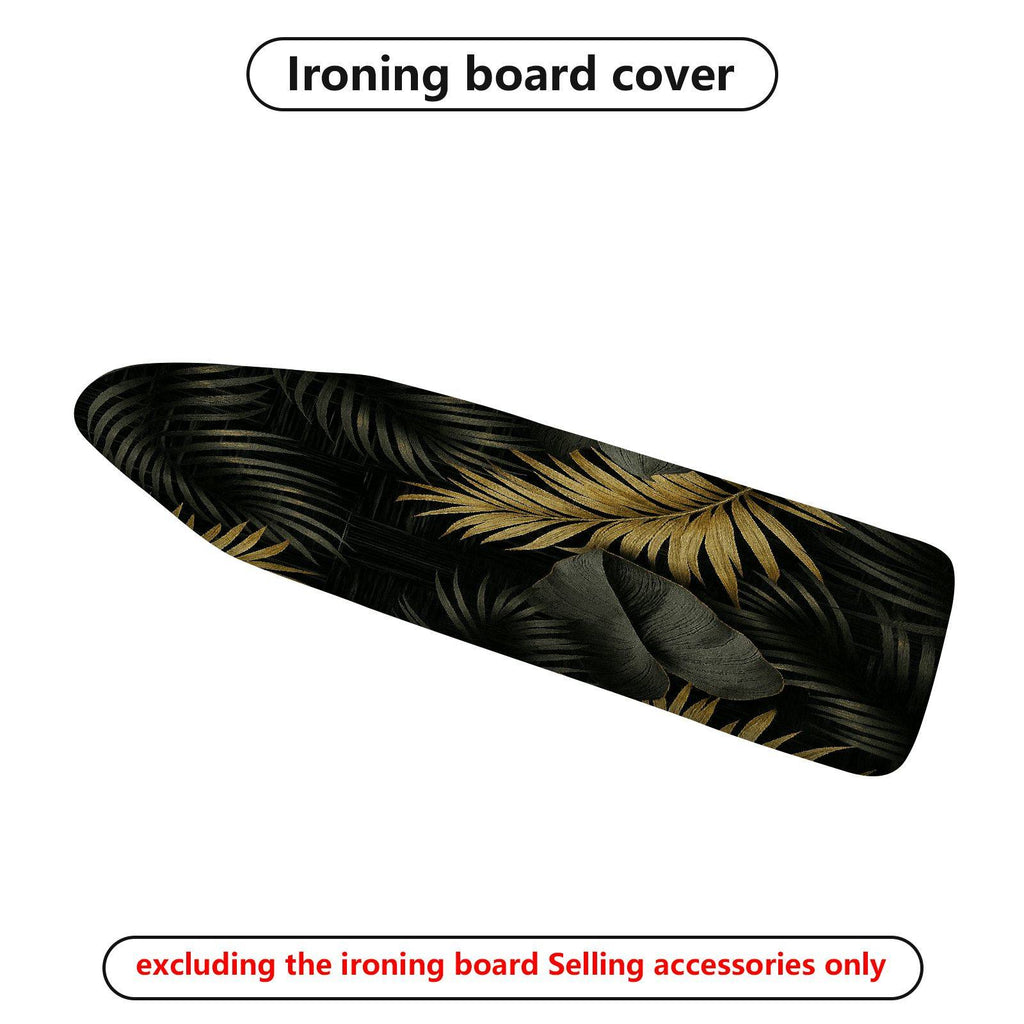 1-Piece Tropical Leaves Print Nature  Ironing Board Cover, Universal Size, Without Board