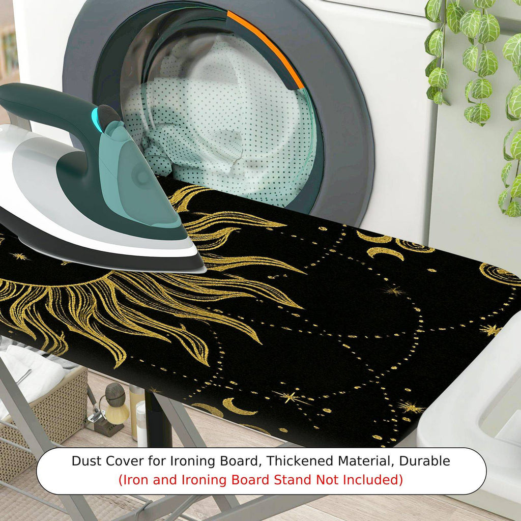 1-Piece Sun Moon Star  Ironing Board Cover, Universal Size, Without Board