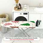1-Piece Christmas Tree Star Bell  Ironing Board Cover, Universal Size, Without Board