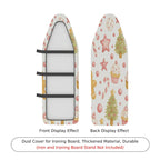 1-Piece Christmas Tree Gingerbread Candy  Ironing Board Cover, Universal Size, Without Board