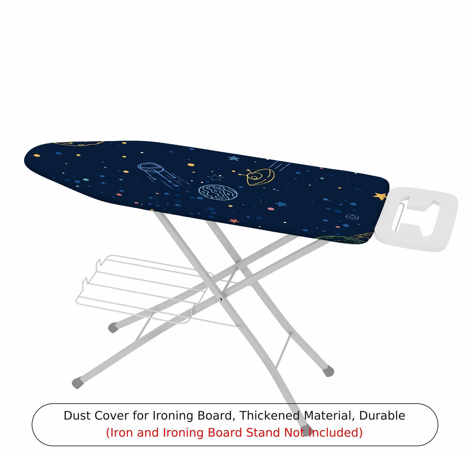 1-Piece Space Galaxy Stars  Ironing Board Cover, Universal Size, Without Board