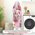 1-Piece Christmas Floral Decorative  Ironing Board Cover, Universal Size, Without Board