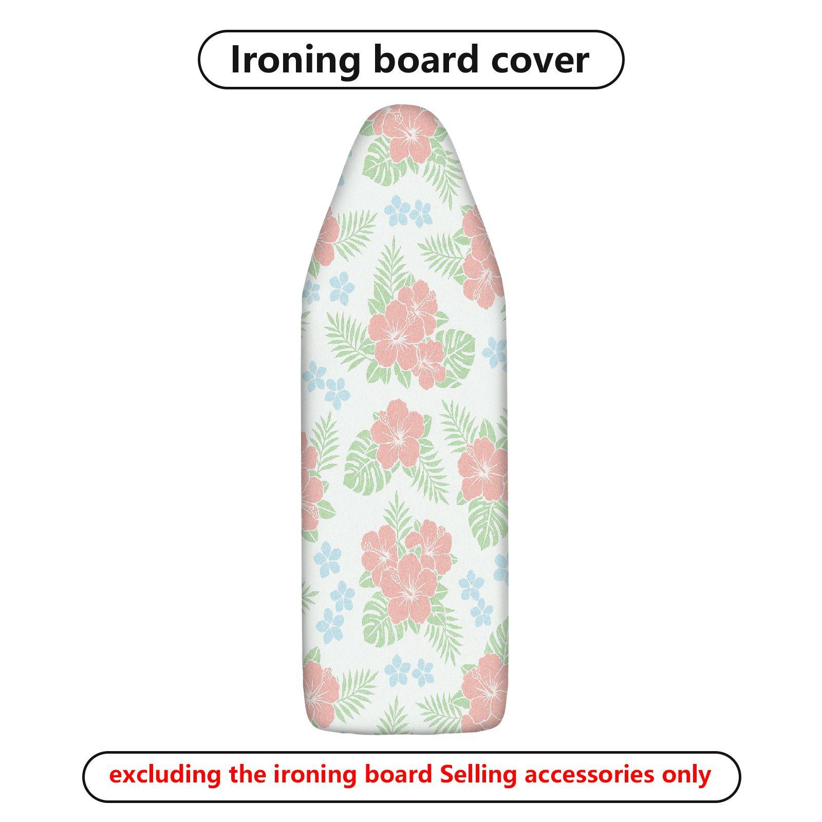 1-Piece Floral Tropical Nature  Ironing Board Cover, Universal Size, Without Board
