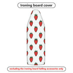 1-Piece Strawberry Pattern Red Fruit Print Cute  Ironing Board Cover, Universal Size, Without Board