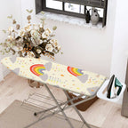 1-Piece Rainbow Cloud Star  Ironing Board Cover, Universal Size, Without Board
