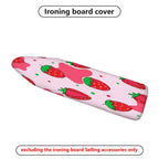 1-Piece Strawberry Pink Red  Ironing Board Cover, Universal Size, Without Board