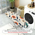 1-Piece Floral Sunflower Retro  Ironing Board Cover, Universal Size, Without Board