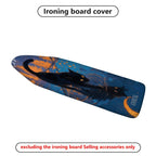 1-Piece cat starry night galaxy  Ironing Board Cover, Universal Size, Without Board