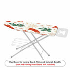 1-Piece Christmas Stocking Snowflake Pine Tree  Ironing Board Cover, Universal Size, Without Board