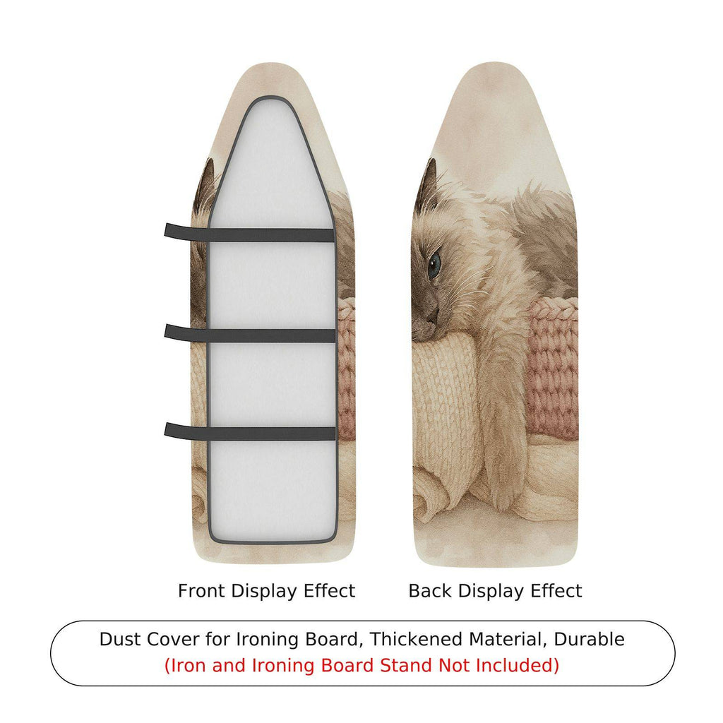 1-Piece Cat Fur Blanket  Ironing Board Cover, Universal Size, Without Board