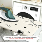 1-Piece Moon Stars Constellation  Ironing Board Cover, Universal Size, Without Board